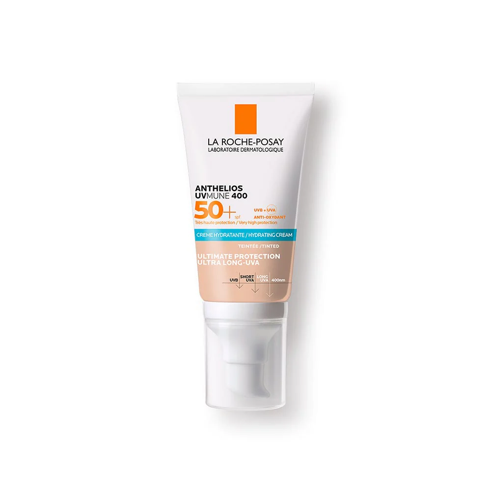 ANTHELIOS UVMUNE 400 CREMA HIDRATANTE FPS50+ CON COLOR