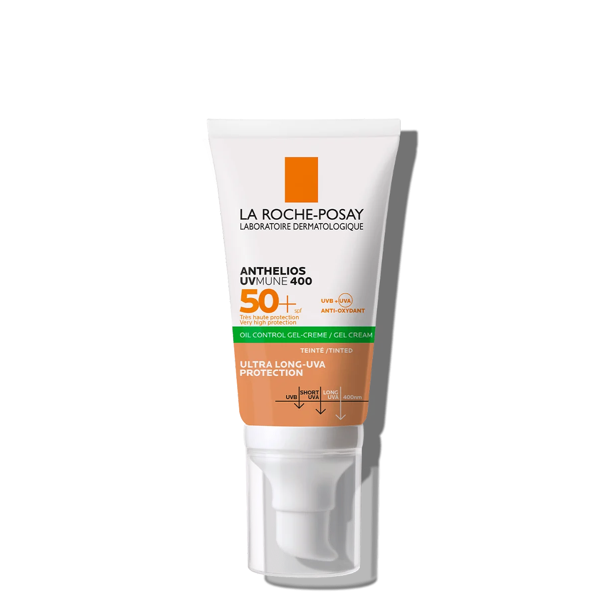 ANTHELIOS UVMUNE 400 OIL CONTROL GEL-CREMA CON COLOR FPS50+