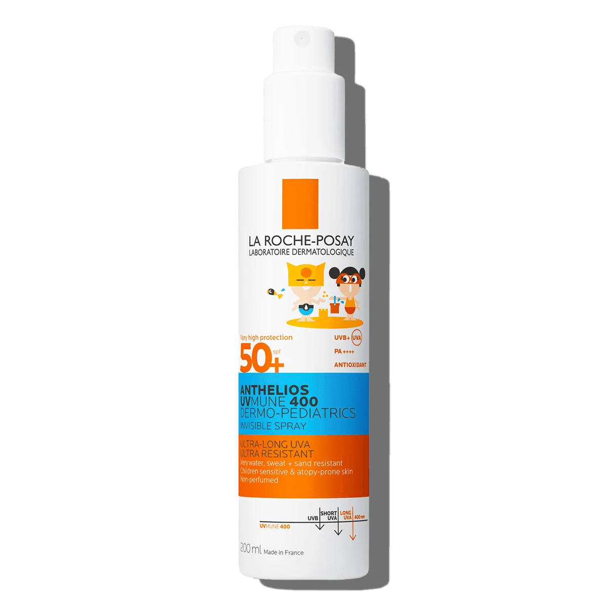 ANTHELIOS UVMUNE 400 DERMO-PEDIATRICS SPRAY INVISIBLE FPS 50+